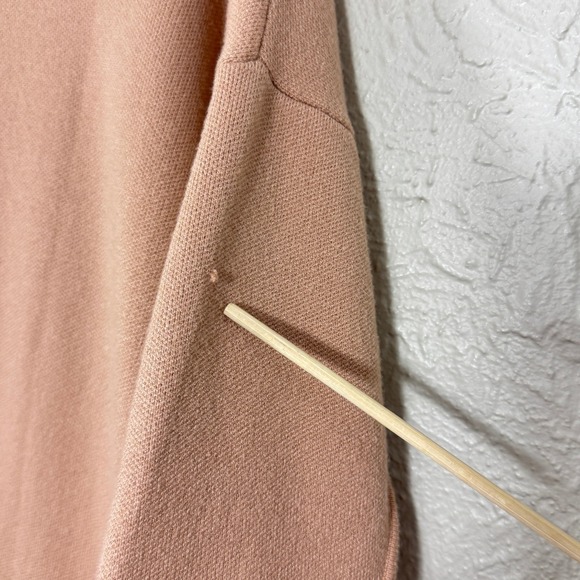 SNDYS X Revolve Tia Cardi Jacket S Camel Tan Open Long Sweater Trench Minimalist - Picture 13 of 13